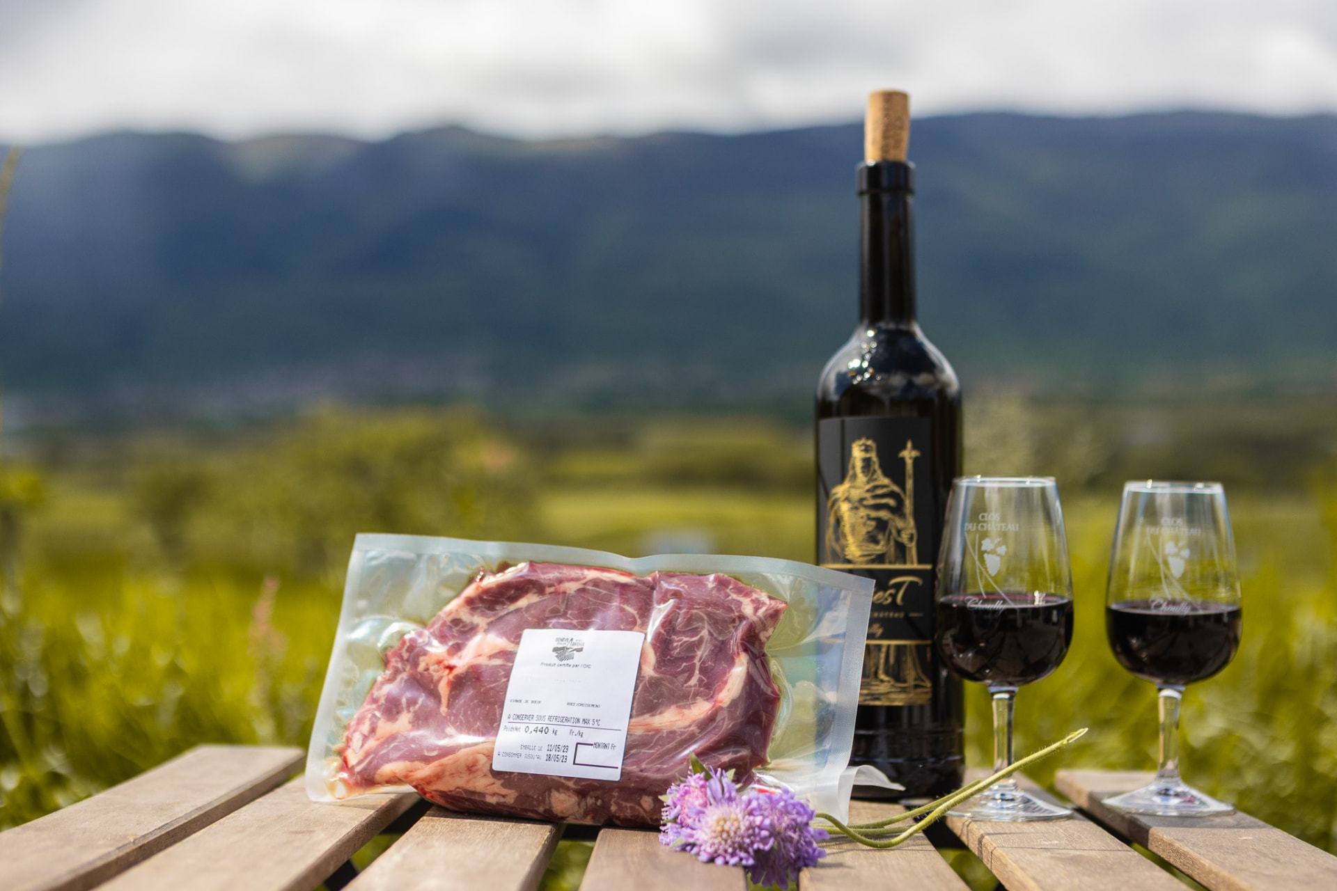 Paniers garnis et produits fermiers