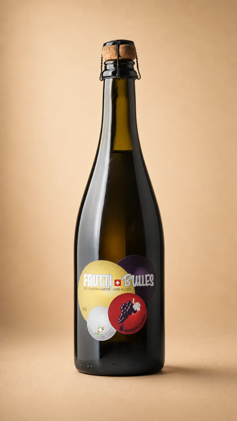 Bouteille de FruttiBULLES - 75 cl